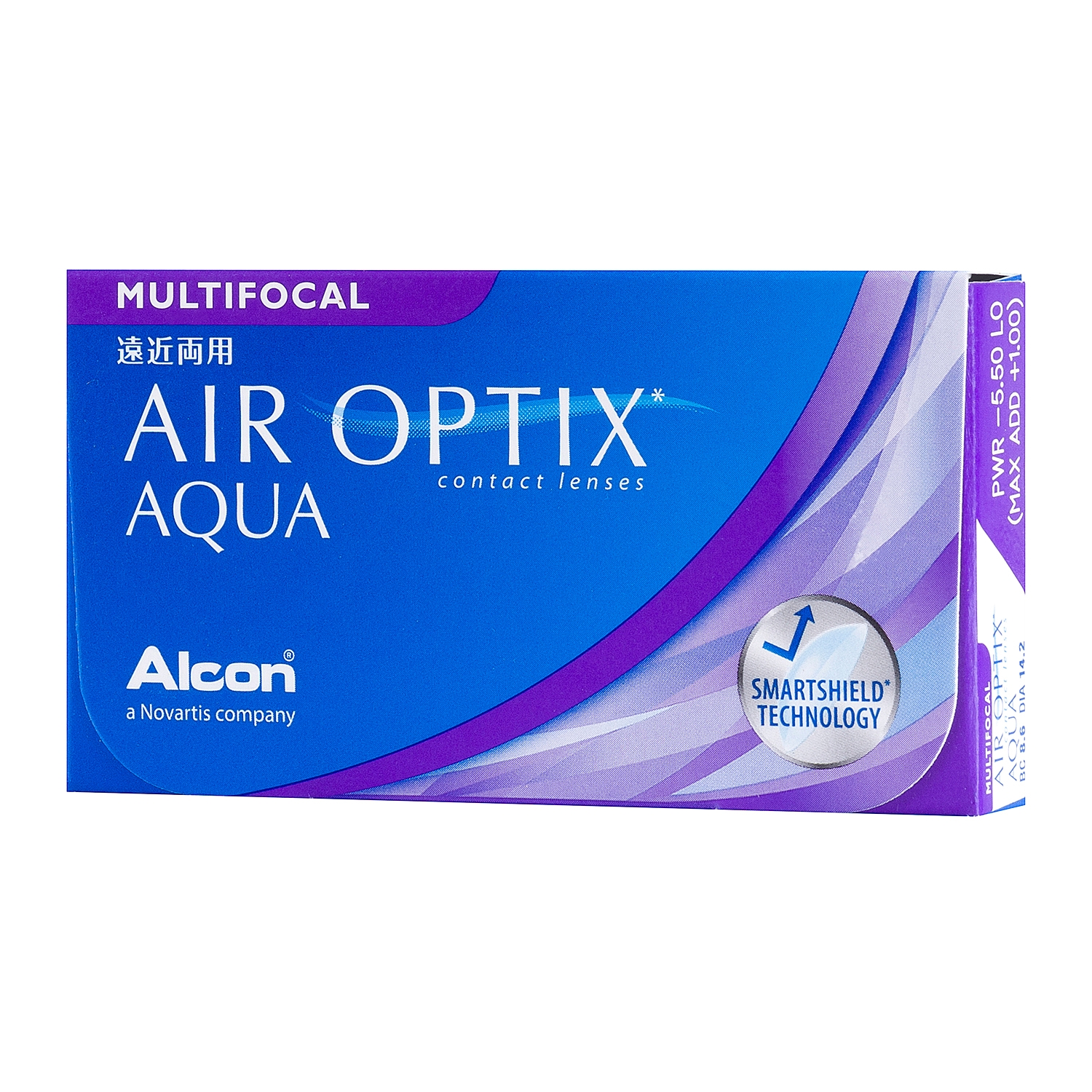 Air Optix Aqua Multifocal lentilles de contact mensuelles pour presbytie à prix Leclerc